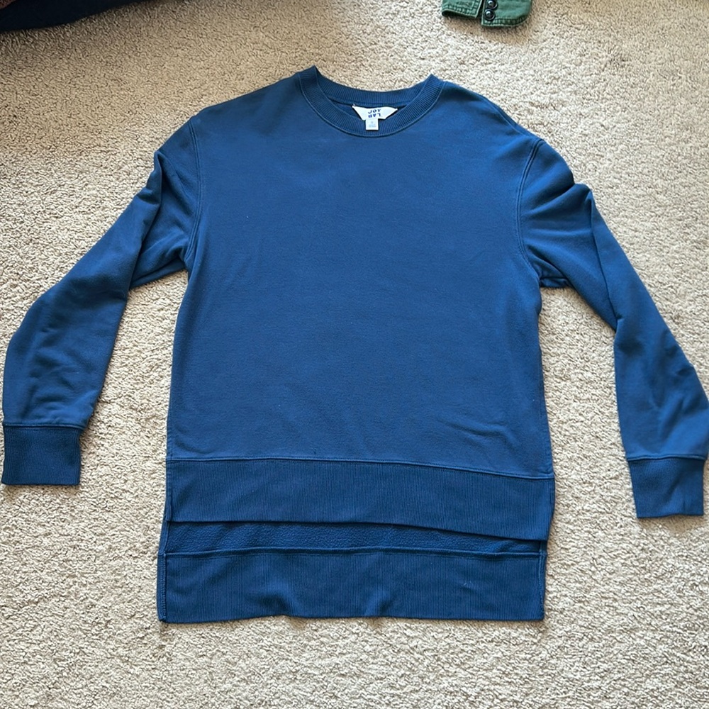 Joy Lab Slit side workout sweatshirt